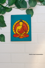 Meditating Buddha MDF DIY painting board