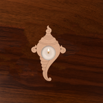 MDF Shankh T-Light Candle Holder with conch design for pooja rituals, DIY craft, and festive home décor