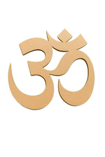 Om symbol MDF wall hanging spiritual décor for pooja room and home entrance