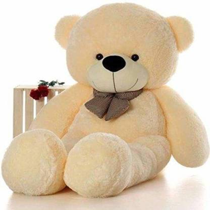 Large 3‑feet yellow teddy bear plush toy for décor and gifting