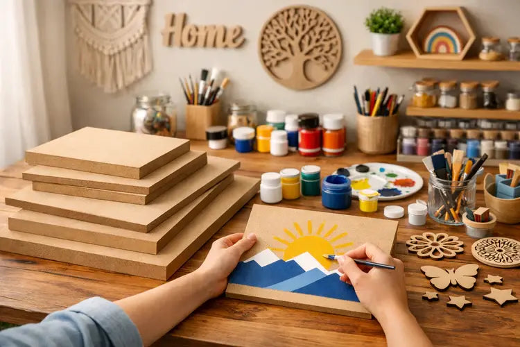 Buy MDF Board Online India – Complete Guide for DIY, Craft & Home Decor