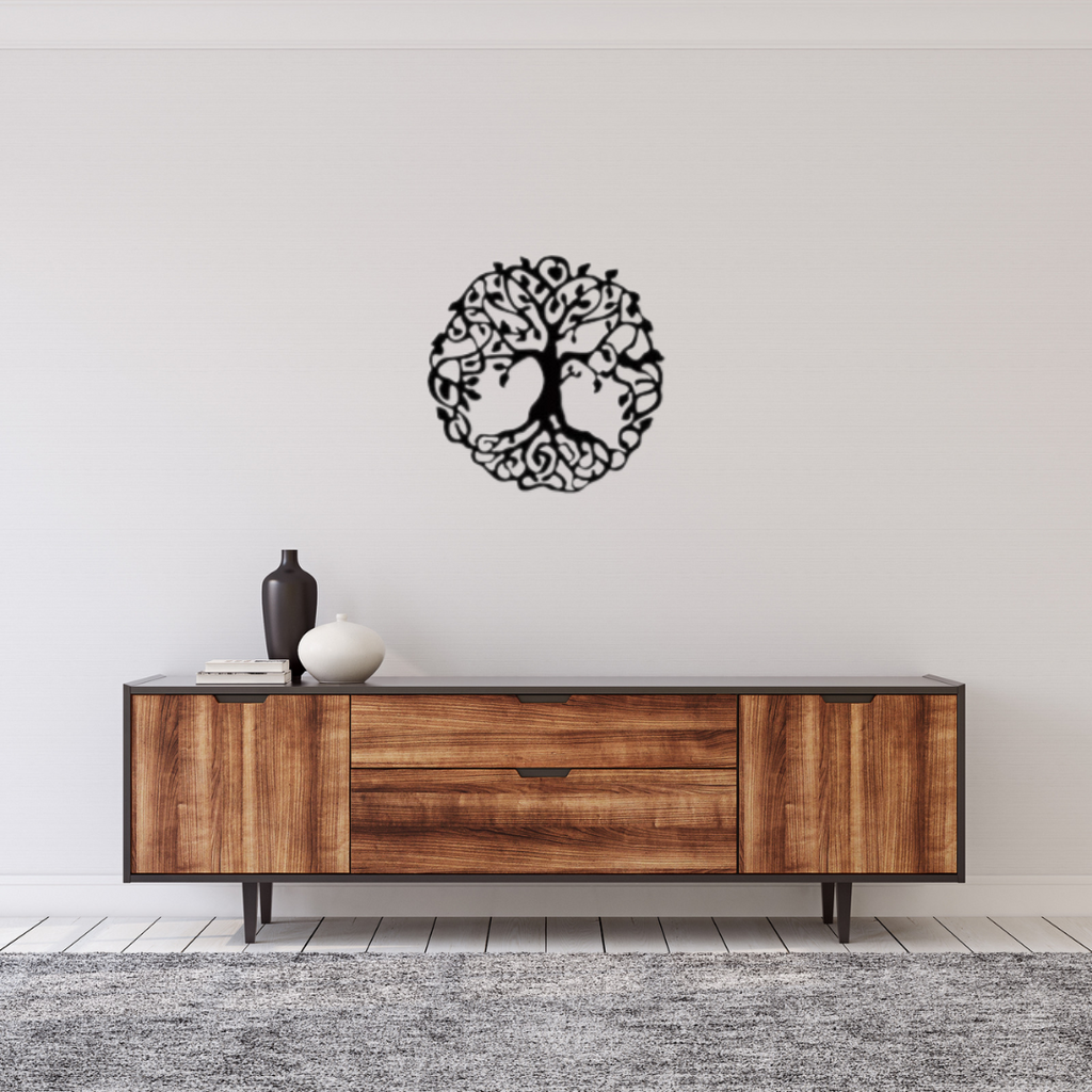 Bodh Tree Design Wall Art