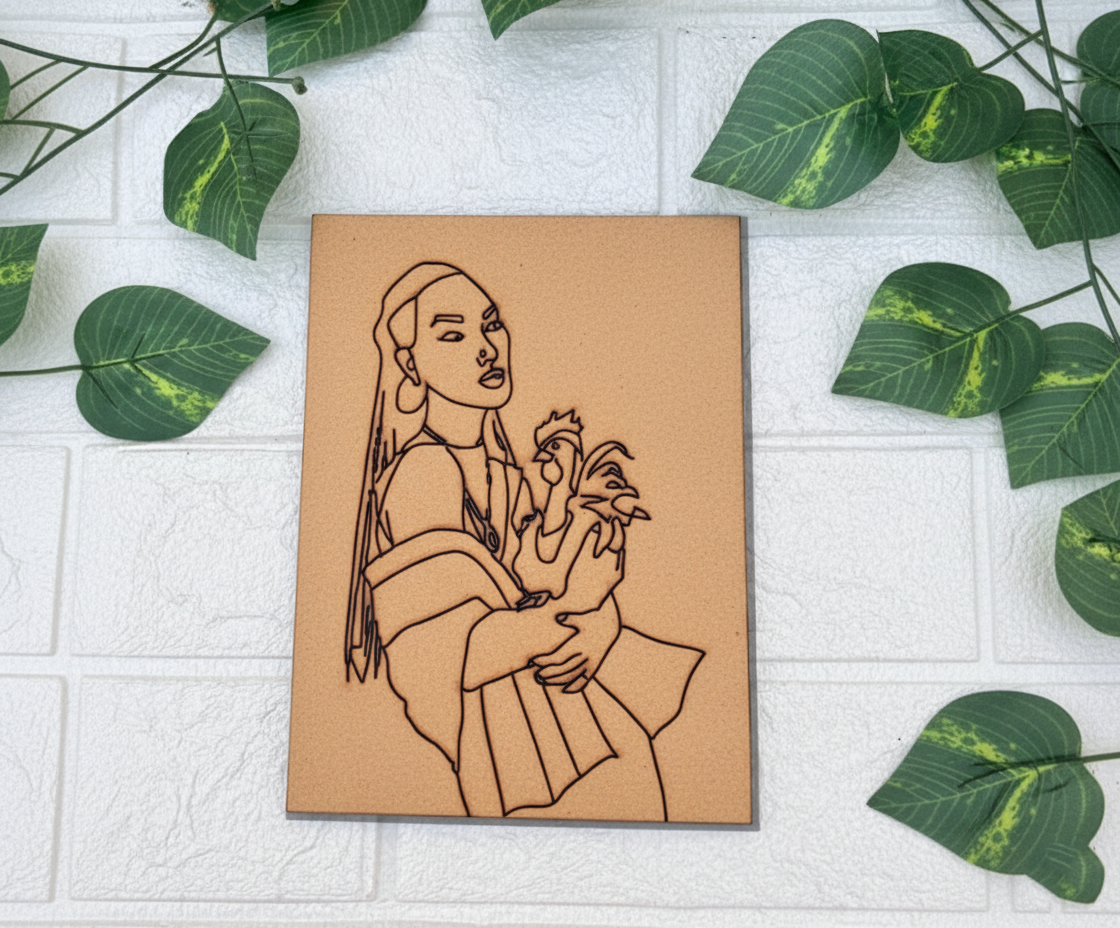  traditional painting displayed on wall