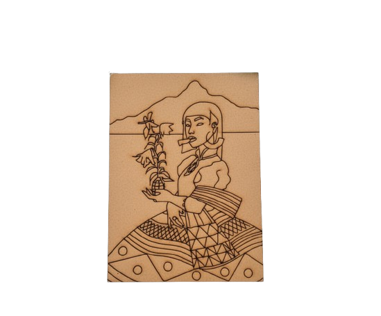 Flower – DIY MDF Traditional Painting