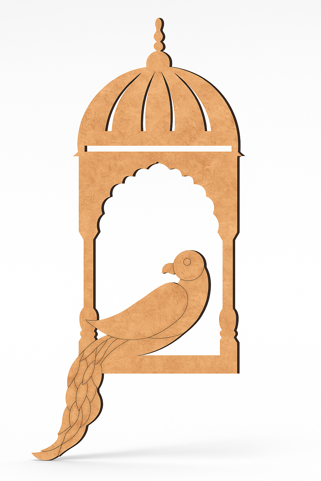 DIY MDF Bird Wall Hanging for Home Decor