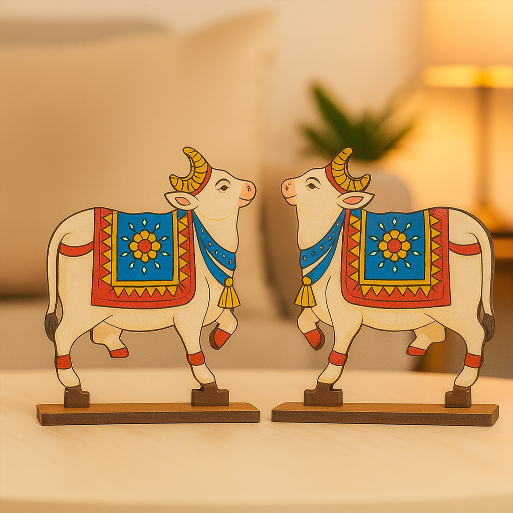 DIY MDF Cow Sculpture Base for Painting & Decor