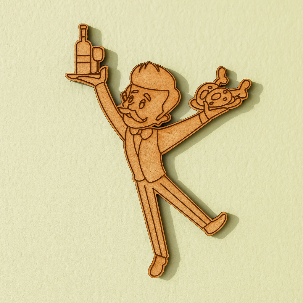  MDF cartoon character cutout for kids 