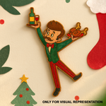 painted MDF cartoon character cutout for kids craft activity