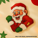 MDF Santa Claus cutout for Christmas craft 