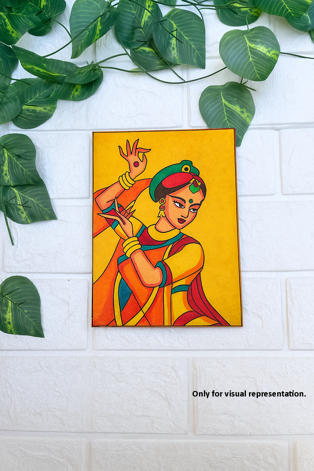 DIY traditional painting kit on MDF base