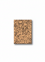 MDF DIY wall art with white background