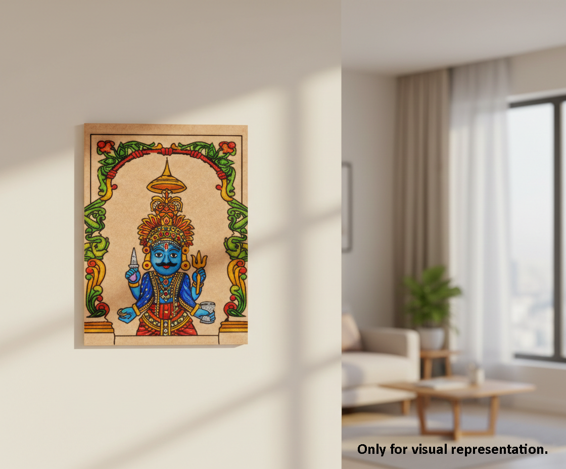 MDF DIY Decorative painting  on a wall in a living room.
