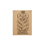 Traditional Painting MDF DIY Art Base with Tribal Tree and Bird Artwork