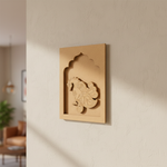 MDF Punjabi Man Hanging Wall Art unfinished decorative panel.