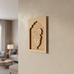 Unfinished MDF Owl Hanging Wall Art Base for DIY painting and home décor.