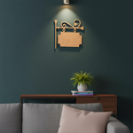 MDF Hanging Signboard Design Cutout DIY Craft Decor Board Ar for painting and signage, hanging on wall