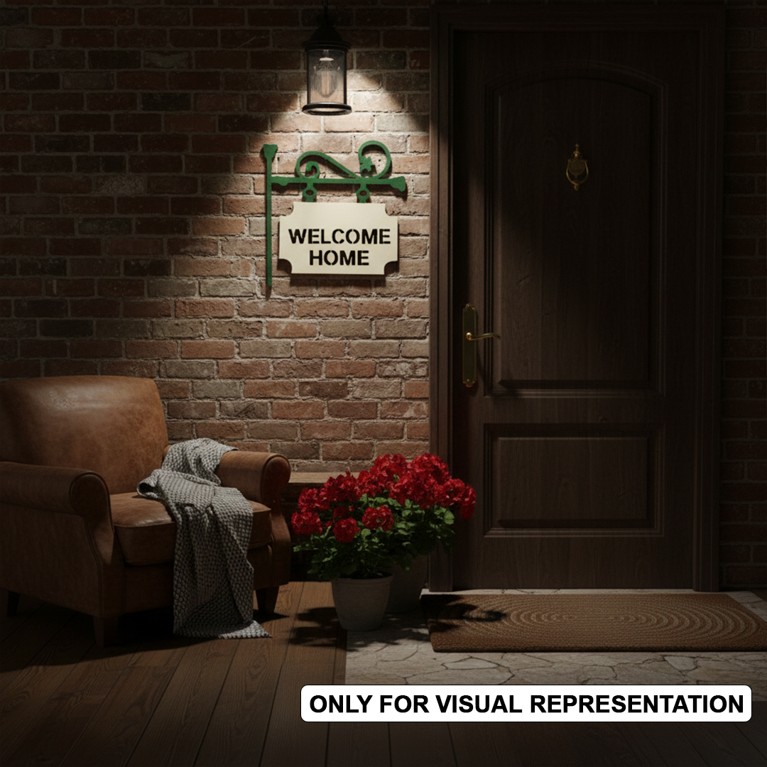 painted MDF Hanging Signboard Design Cutout DIY Craft Decor Board Ar for painting and signage, hanging on wall