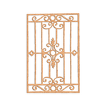 MDF Classic Grill Panel Design Cutout DIY Craft Wall Decor Art for painting