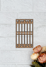 MDF Minimal Grill Panel Design Cutout DIY Wall Decor Art Pro for painting mounted on wall