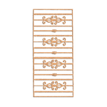 MDF Decorative Lattice Panel Cutout DIY Wall Decor Board Art for painting