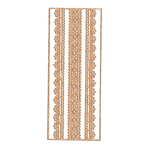 MDF Tribal Pattern Panel Design Cutout DIY Wall Decor Art XL for painting and decoration