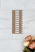 MDF Ornate Border Panel Design Cutout DIY Wall Decor Art XL for painting and decoration mounted on wall