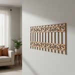 MDF Ornate Border Panel Design Cutout DIY Wall Decor Art XL for painting and decoration mounted on wall
