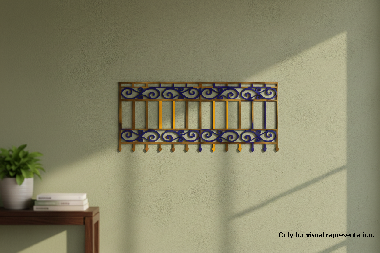 MDF Ornate Border Panel Design Cutout DIY Wall Decor Art XL  and decoration mounted on wall