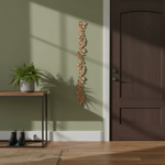 MDF Floral Vine Border Design Cutout DIY Wall Decor Art Plus  and decoration hangong on wall