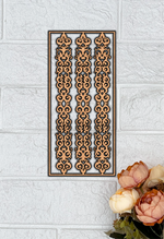 MDF Ornate Scroll Panel Design Cutout DIY Wall Decor Arts XL for painting and decoration mounted on wall