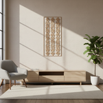 MDF Ornate Scroll Panel Design Cutout DIY Wall Decor Arts XL for painting and decoration mounted on wall
