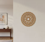 MDF Mandala Round Panel Design Cutout DIY Wall Decor Art XL for painting and decoration mounted on wall
