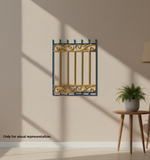 Painted MDF Classic Fence Panel Design Cutout DIY Wall Decor Art Pro for  decoration hanging on wall