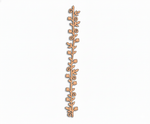 MDF Floral Vine Border Cutout DIY Wall Decor Craft Strip XL! for painting