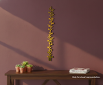 Painted MDF Floral Vine Border Cutout DIY Wall Decor Craft Strip XL!  mounted on wall