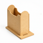 MDF Desk Organizer Holder DIY Pen Stand Craft Storage Base for painting