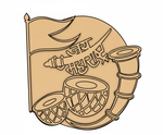 MDF Jai Maharashtra Wall Decor DIY Craft Cutout Board