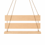MDF Wall Hanging Shelf for DIY Decor and Storage Display