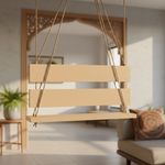 MDF swing hanging in a room with a blurred background