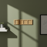 MDF quad frame wall panel for DIY decor painting and craft display mounted on wall