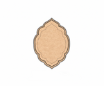 MDF arch shape blank design DIY craft wall decor cutout base for painting and customization