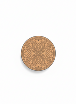Decorative MDF DIY mandala wall art with intricate patterns on a white background