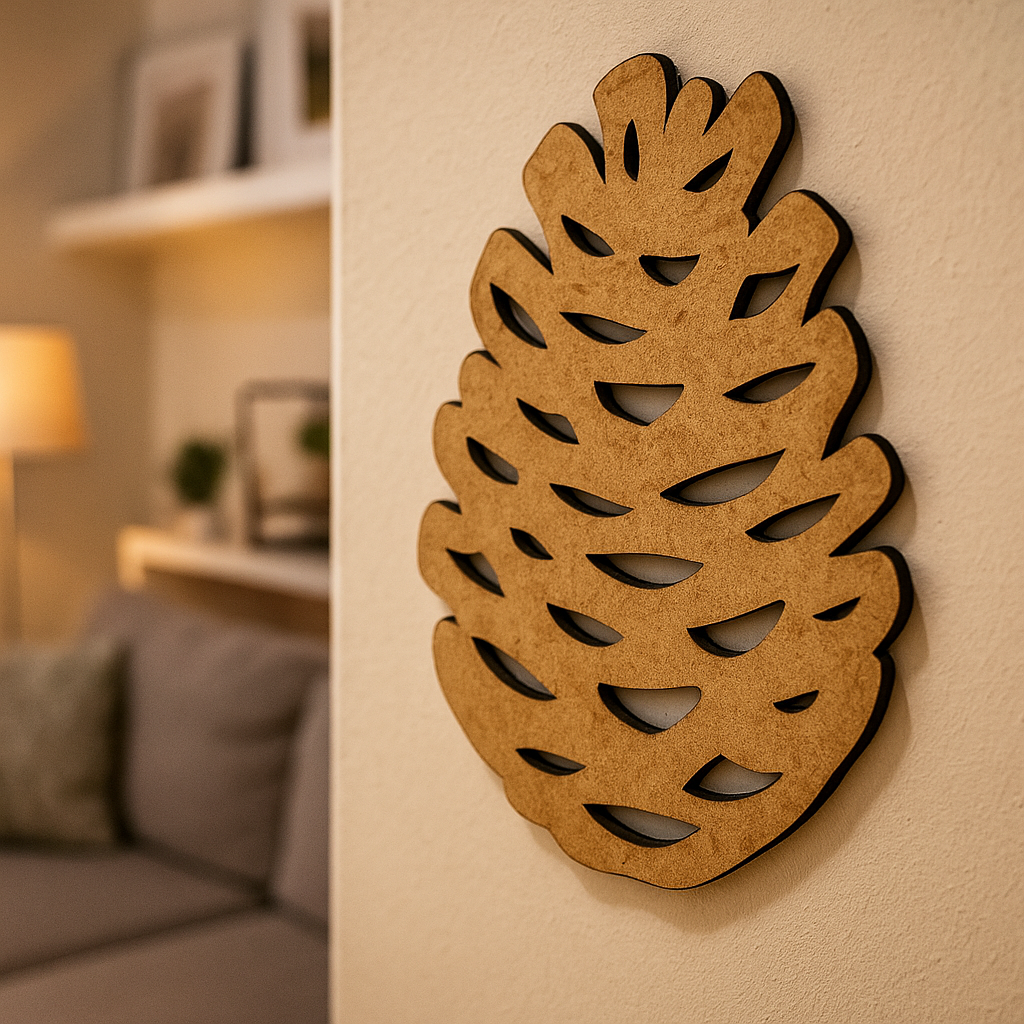 DIY MDF Leaf Cutout for Painting & Wall Decor Crafts