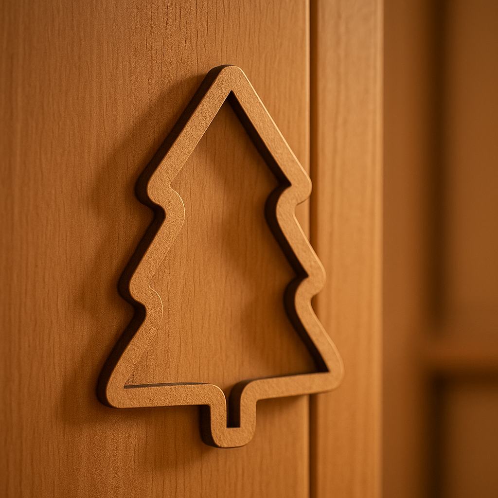 DIY MDF Tree Outline Cutout for Painting & Craft Decor