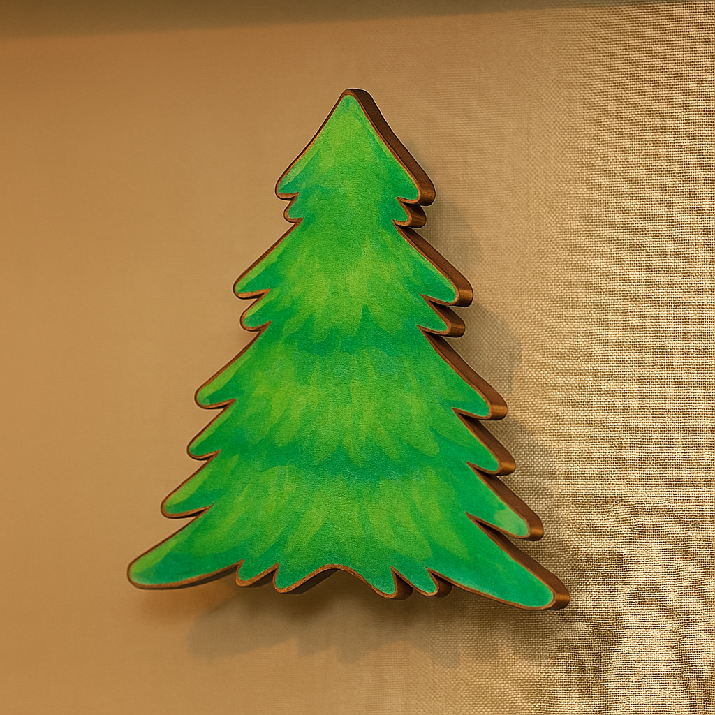 DIY MDF Tree Cutout for Painting & Festive Decor Crafts