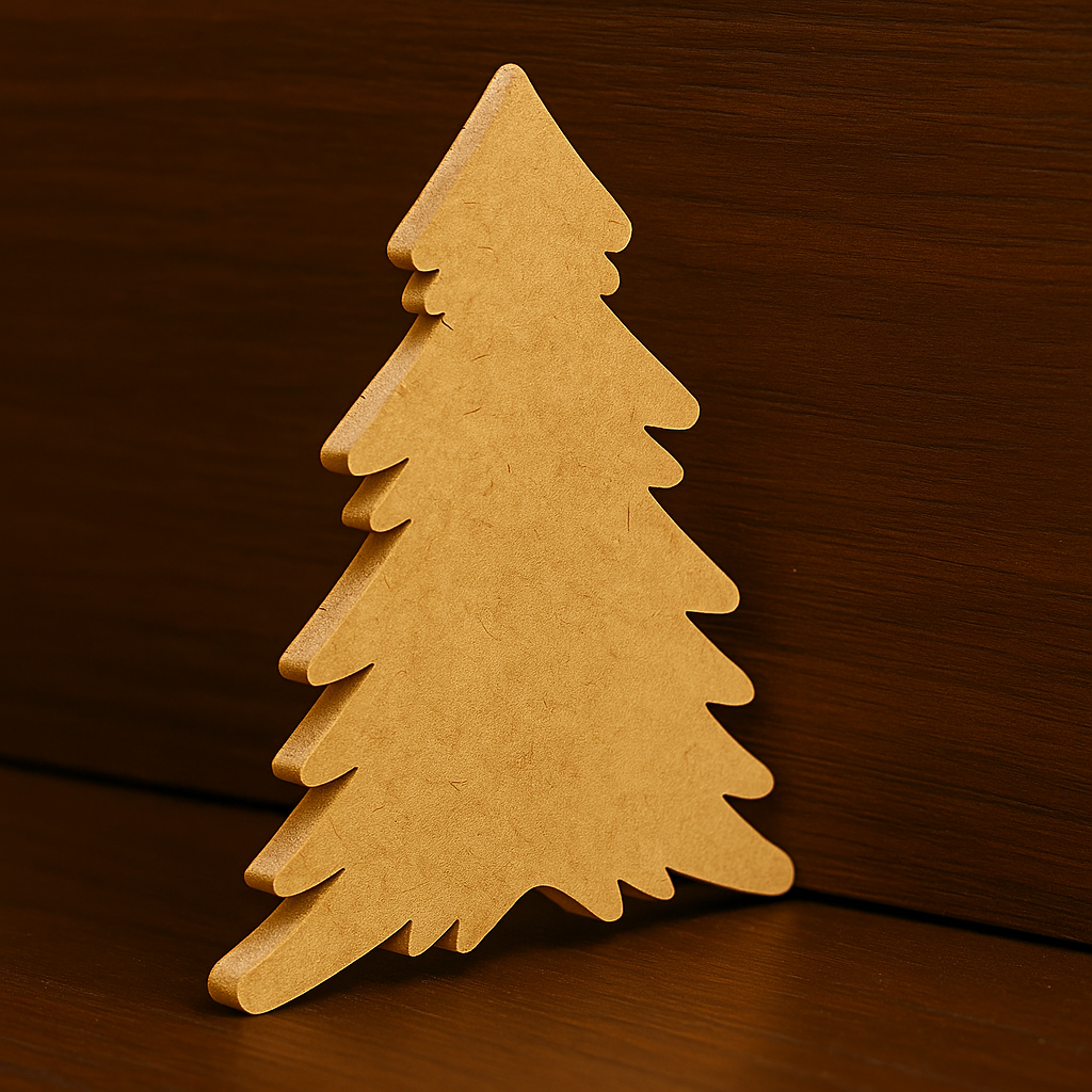 DIY MDF Tree Cutout for Painting & Festive Decor Crafts