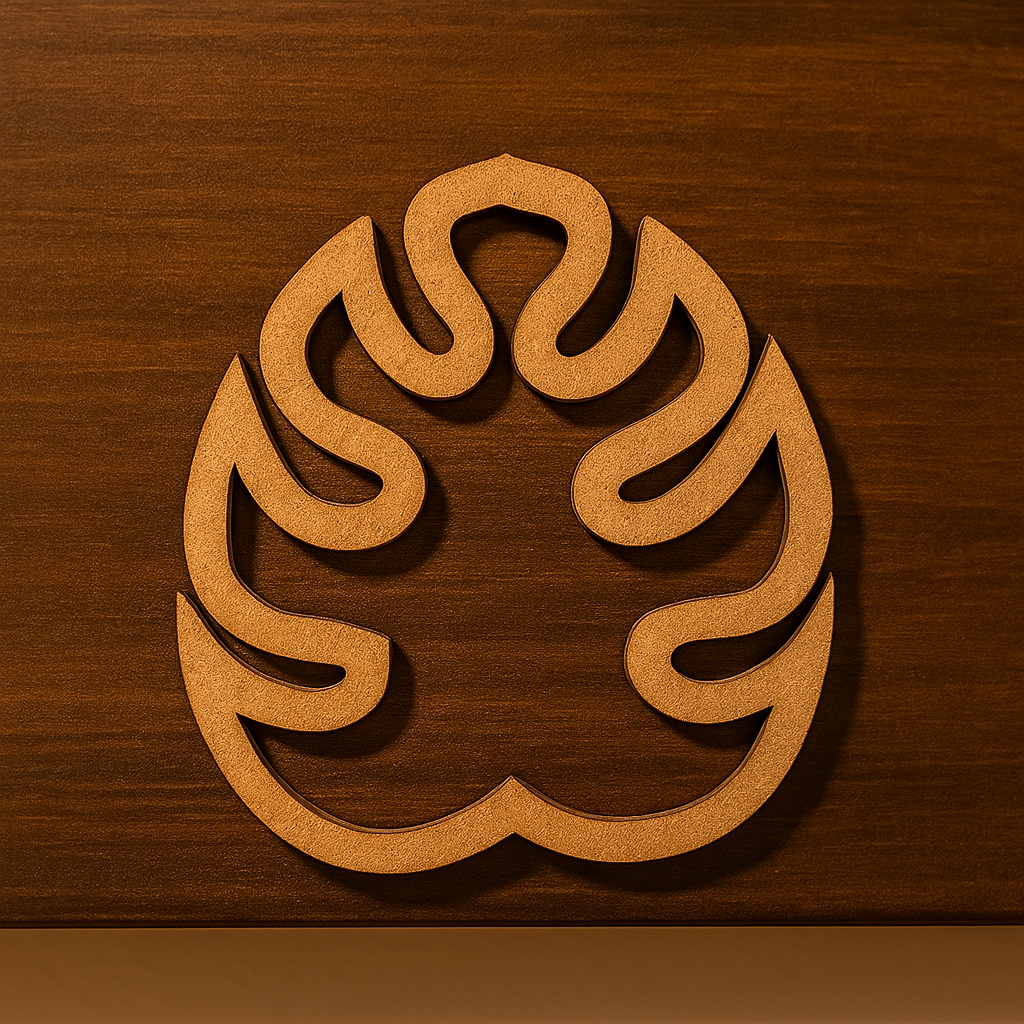 DIY MDF Leaf Outline Cutout for Painting & Home Decor