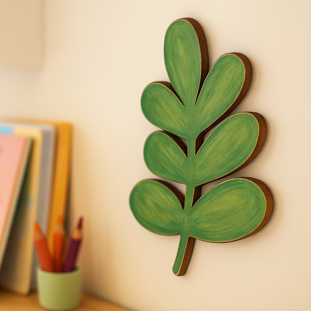 DIY MDF Leaf Cutout for Painting & Home Decor Crafts