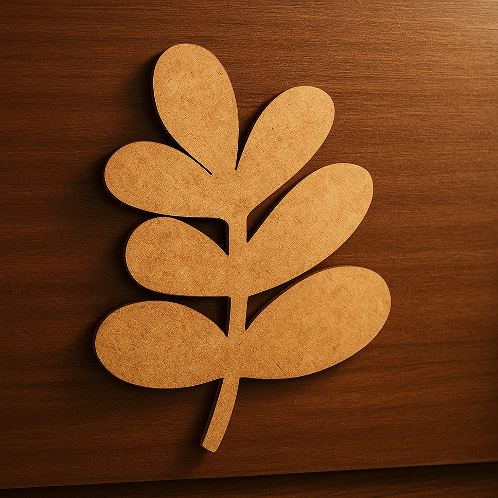 DIY MDF Leaf Cutout for Painting & Home Decor Crafts