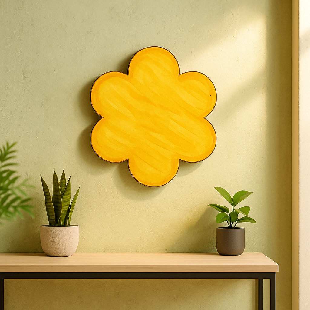 DIY MDF Flower Base for Painting & Craft Decor